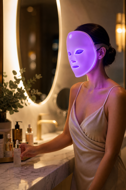 Masque LED Visage 7 Couleurs